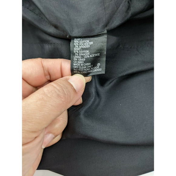 TAHARI Arthur S Levine Dress Sheath Sleeveless Dress Pockets Belt Loop Size 2P - Picture 5 of 8